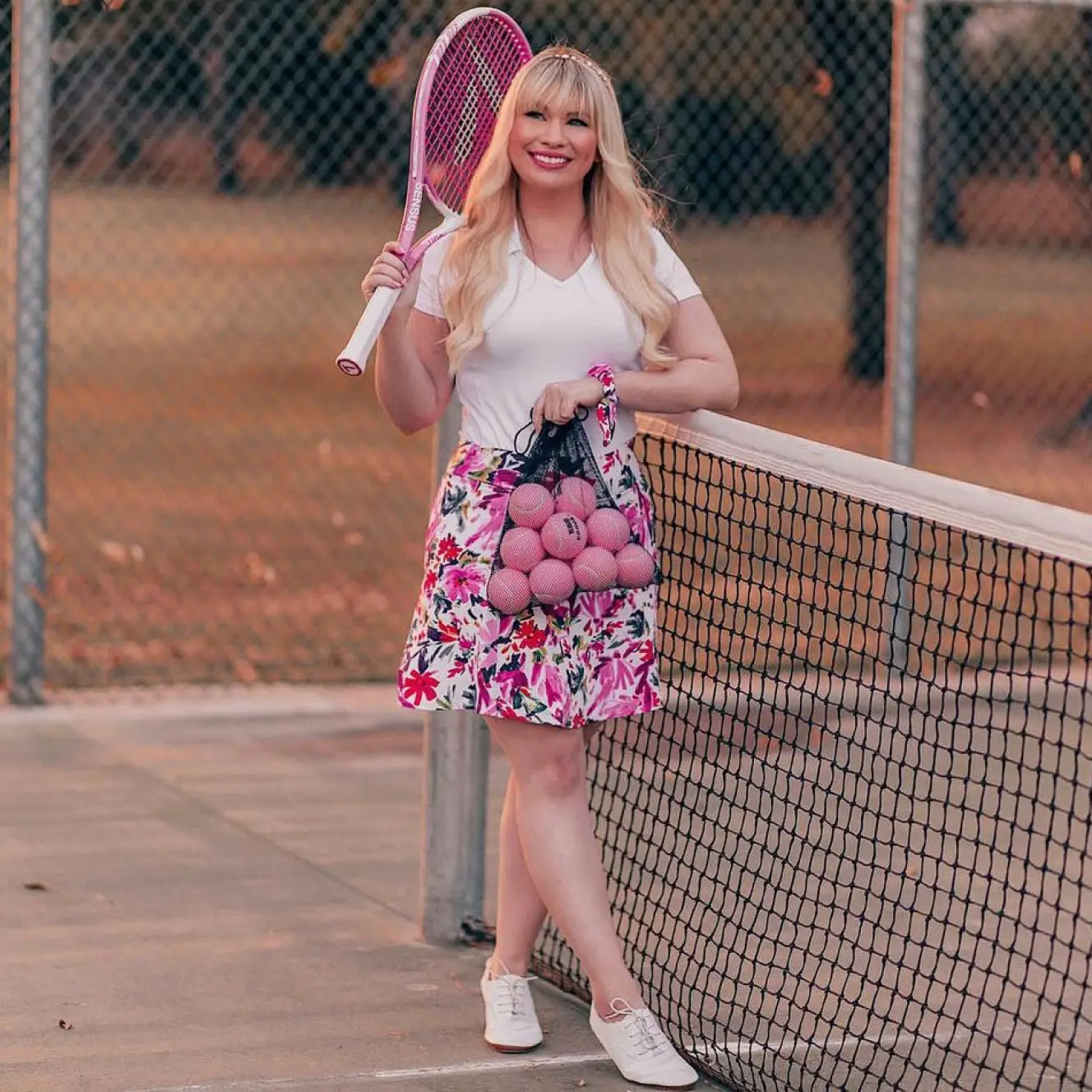 woman modeling jojo skirt